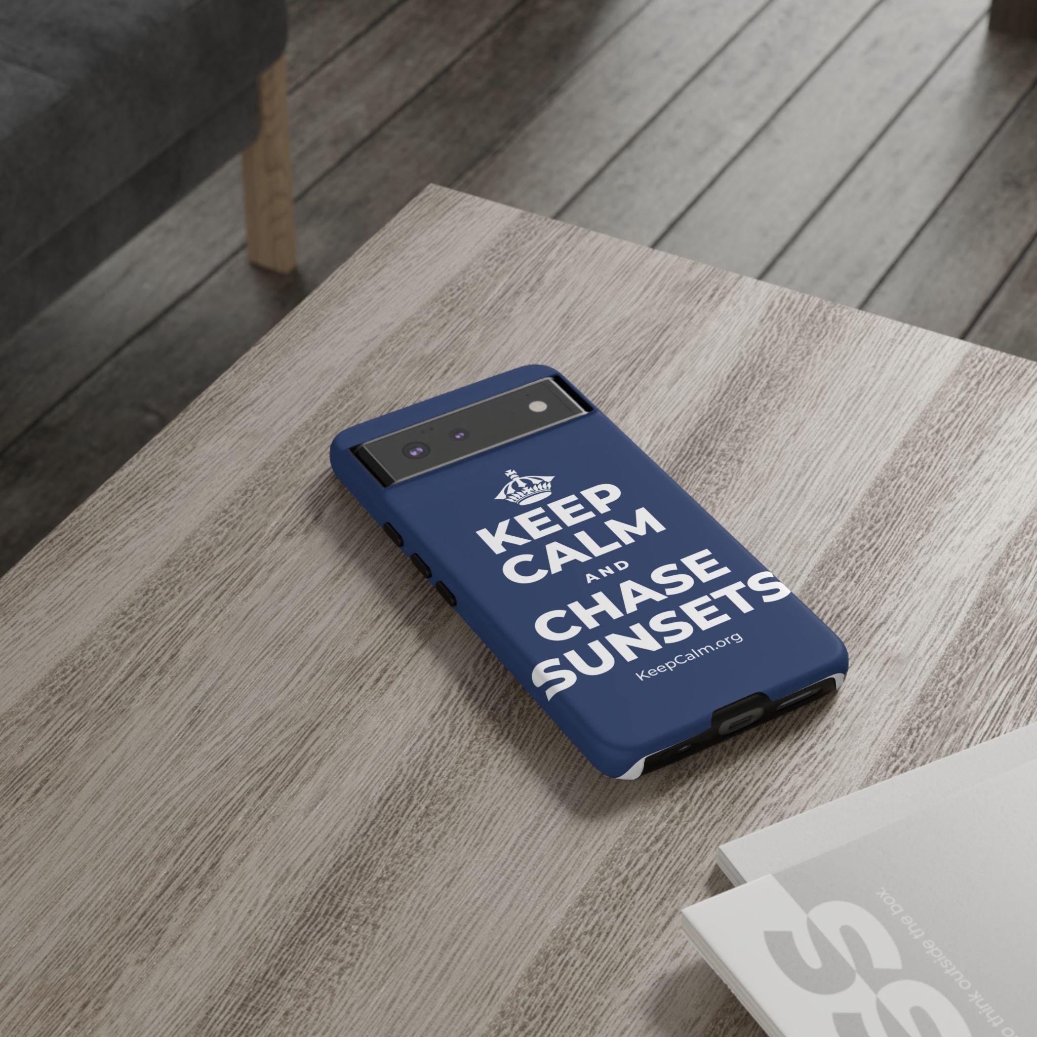 KEEP CALM AND CHASE SUNSETS Phone Case