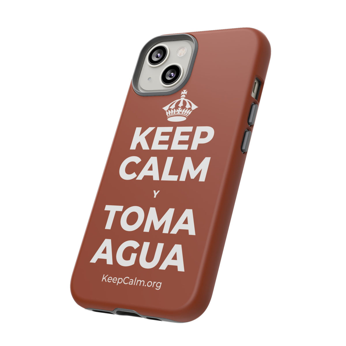 KEEP CALM Y TOMA AGUA Phone Case