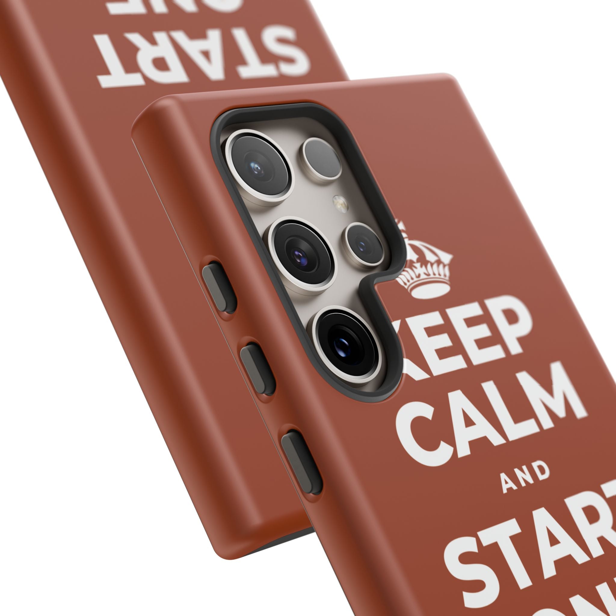 KEEP CALM AND START ONE FRESH PAGE Phone Case