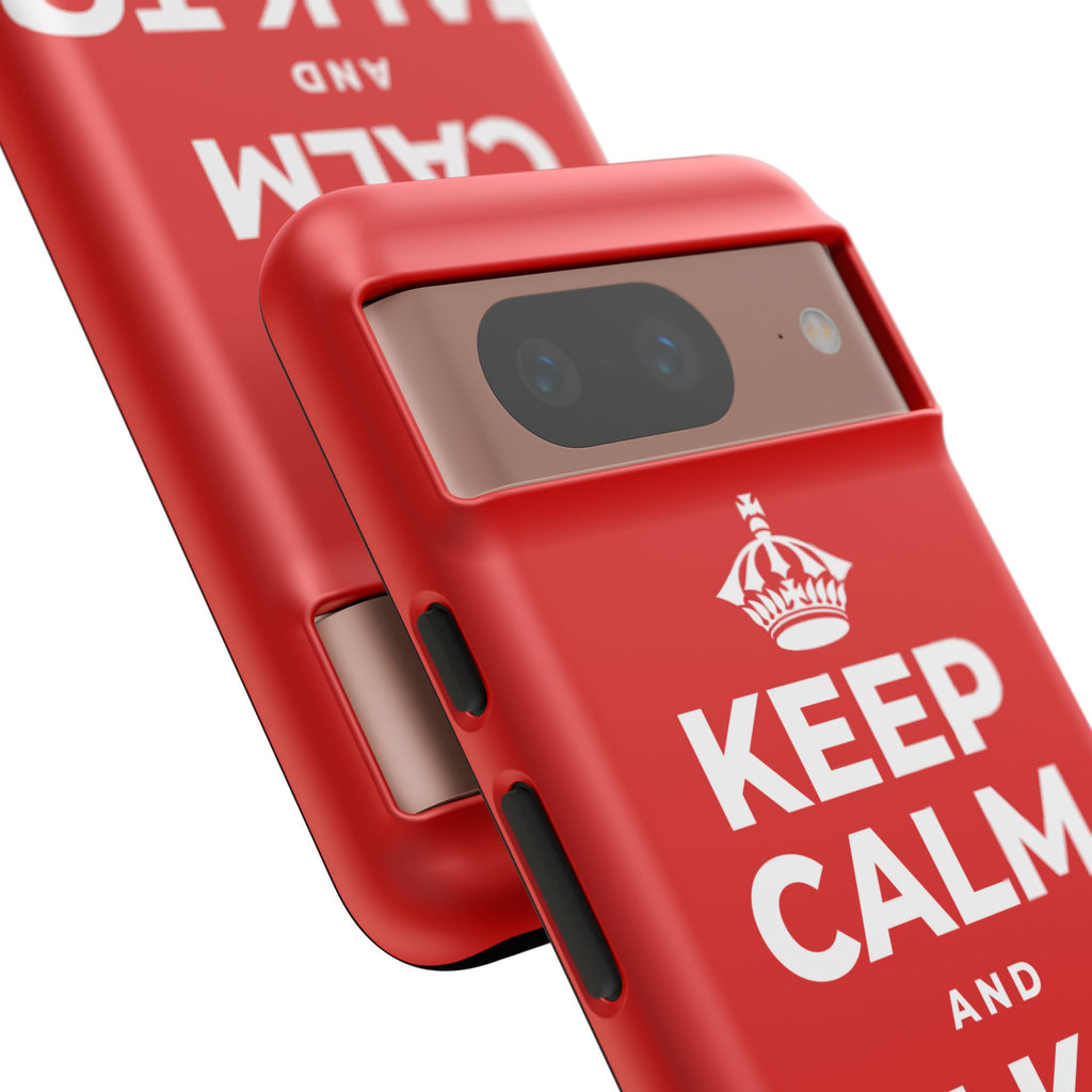 KEEP CALM AND TALK TO ME Phone Case