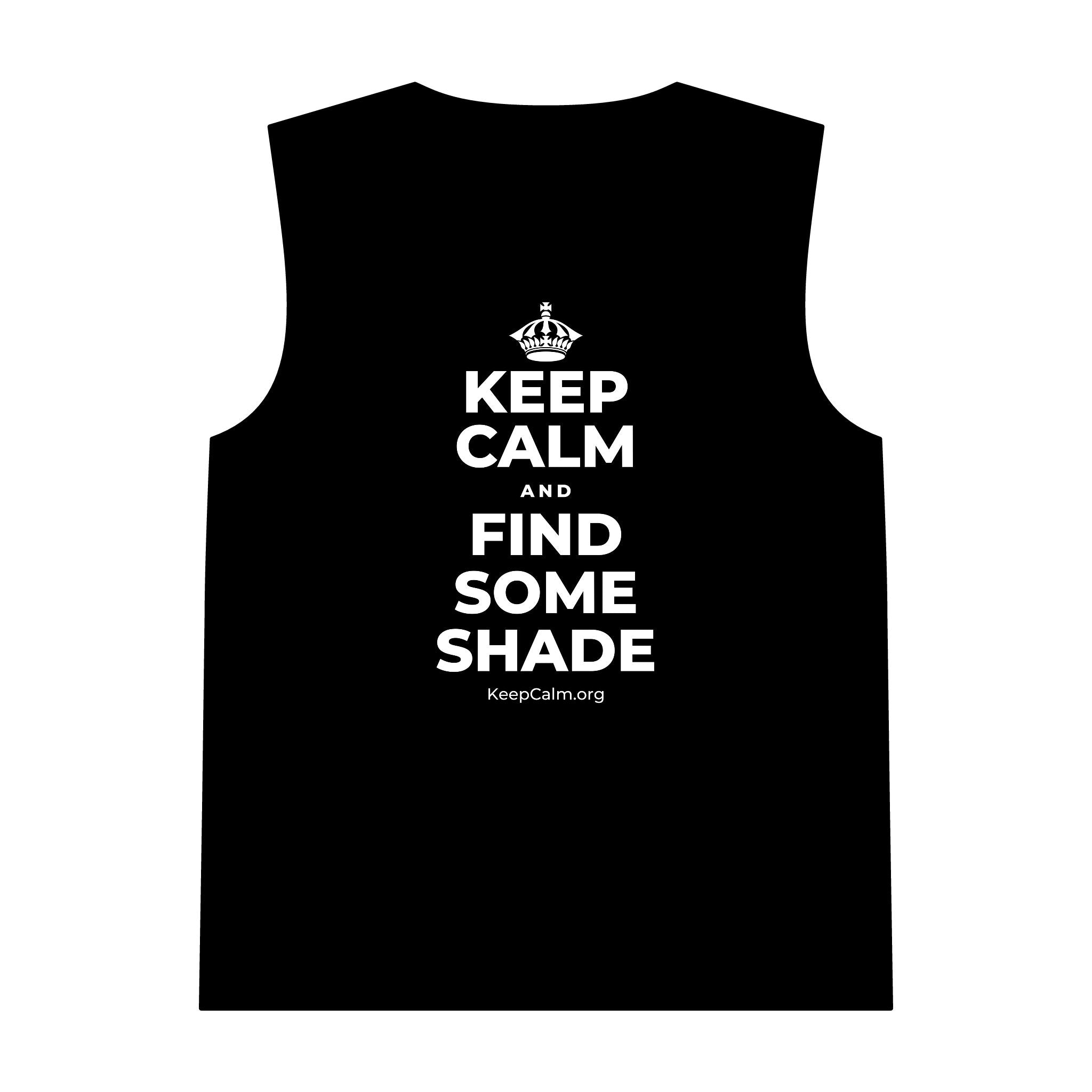 KEEP CALM AND FIND SOME SHADE Tank Top