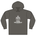 KEEP CALM AND FREE YOURSELF Organic Hoodie Tee