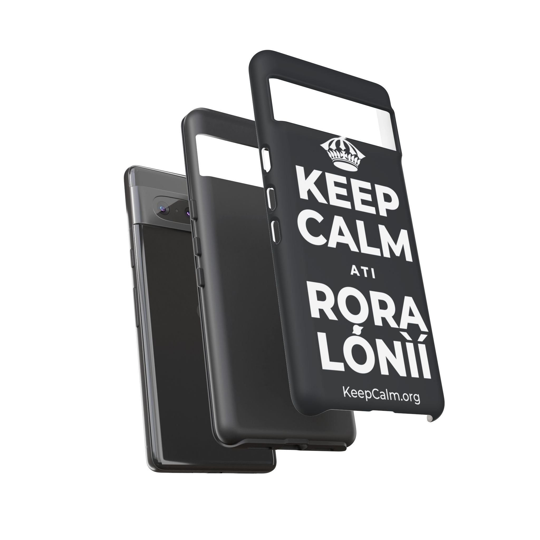 KEEP CALM ATI RỌRA LÓNÌÍ Phone Case (Dark)