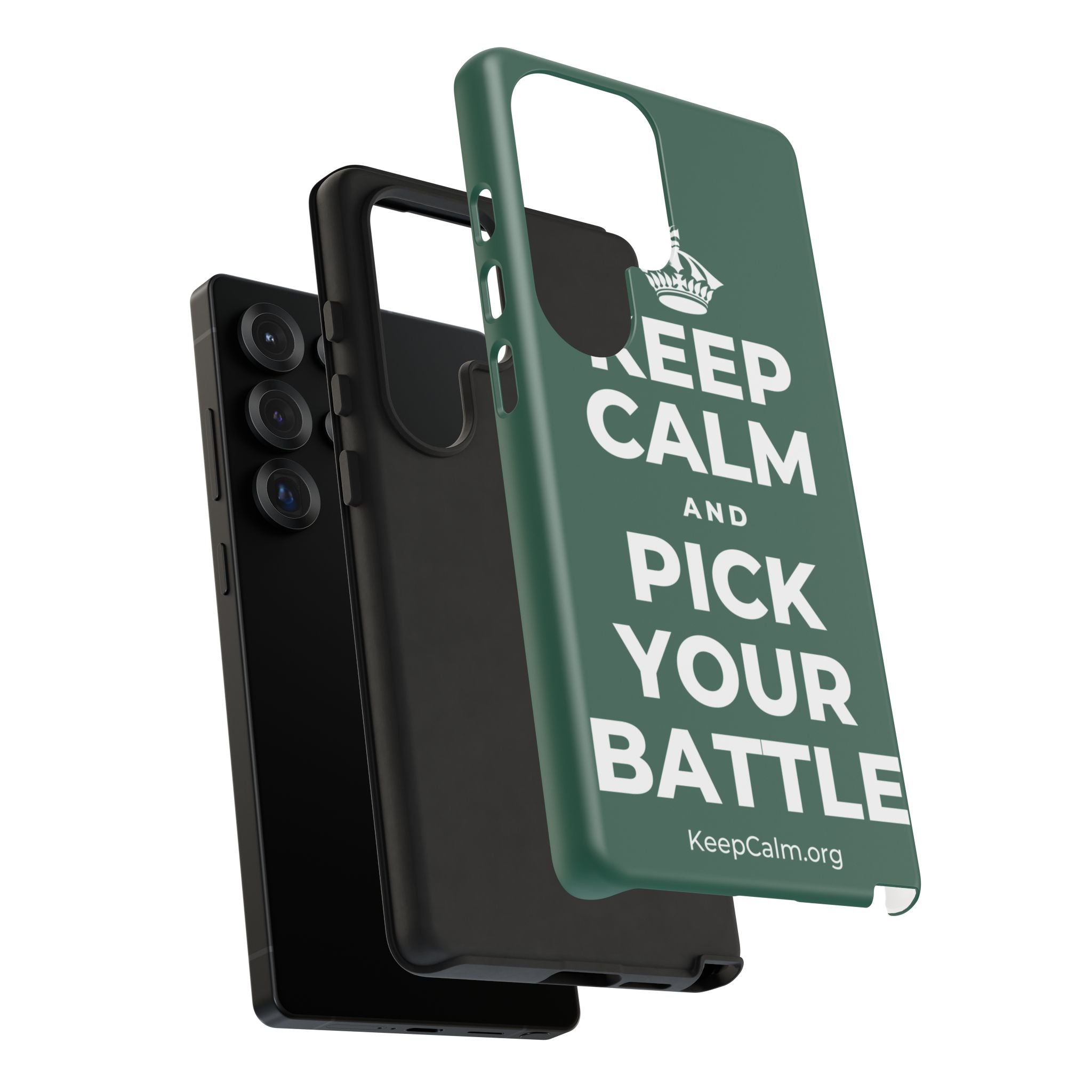 KEEP CALM AND PICK YOUR BATTLE Phone Case