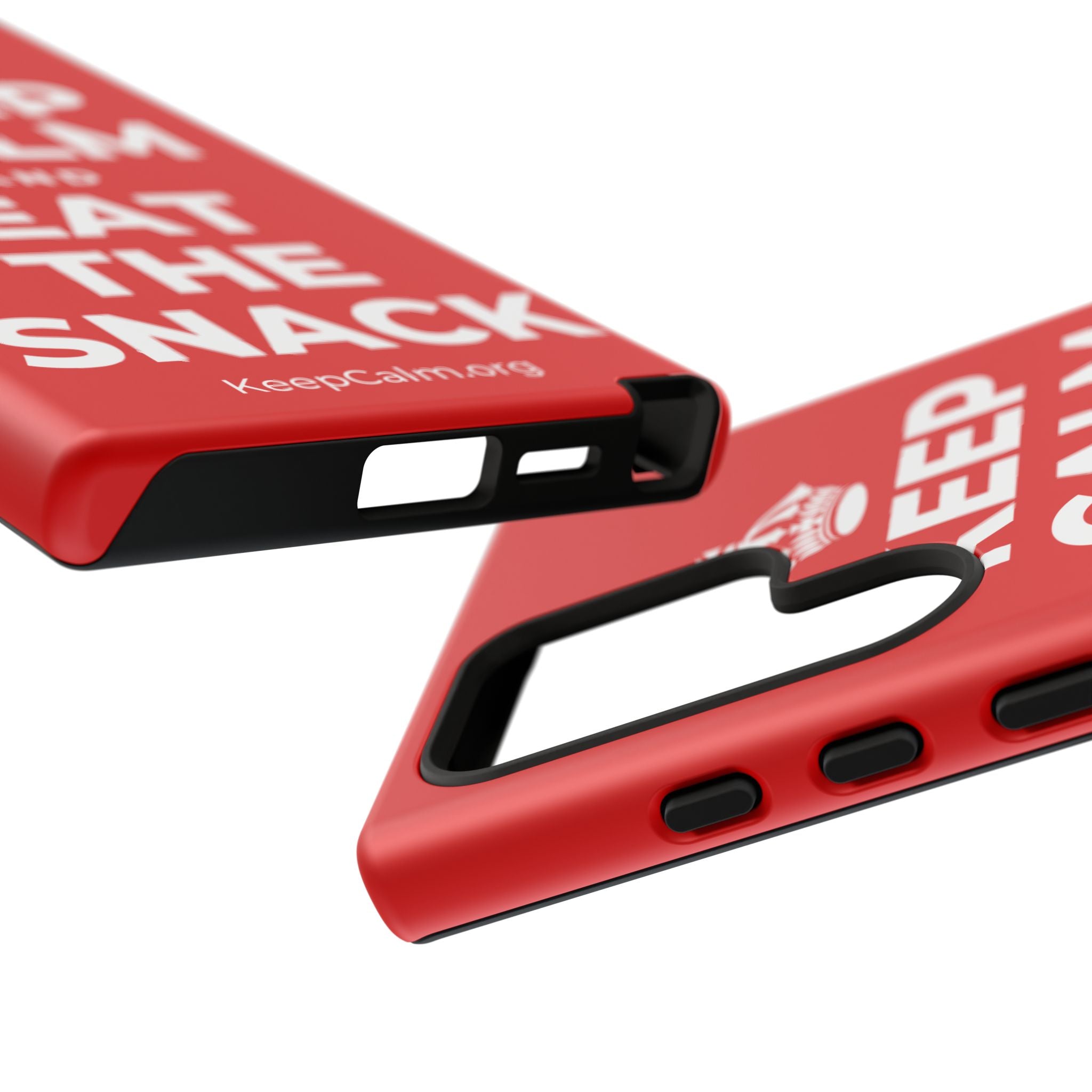 KEEP CALM AND EAT THE SNACK Phone Case