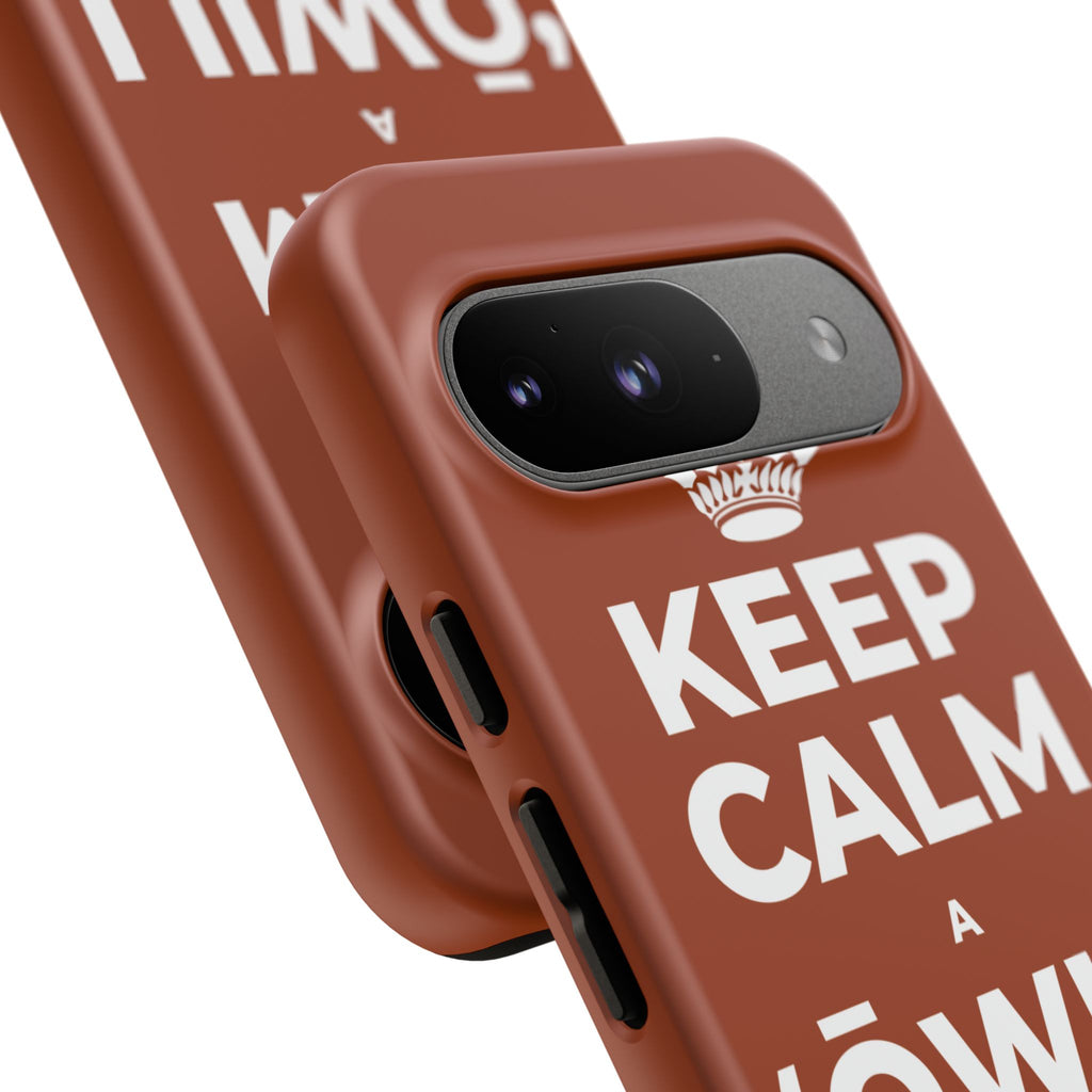 KEEP CALM A ʻŌWILI I KAHI KUʻEKE Phone Case