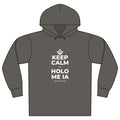 KEEP CALM A HOLO ME IA Organic Hoodie Tee