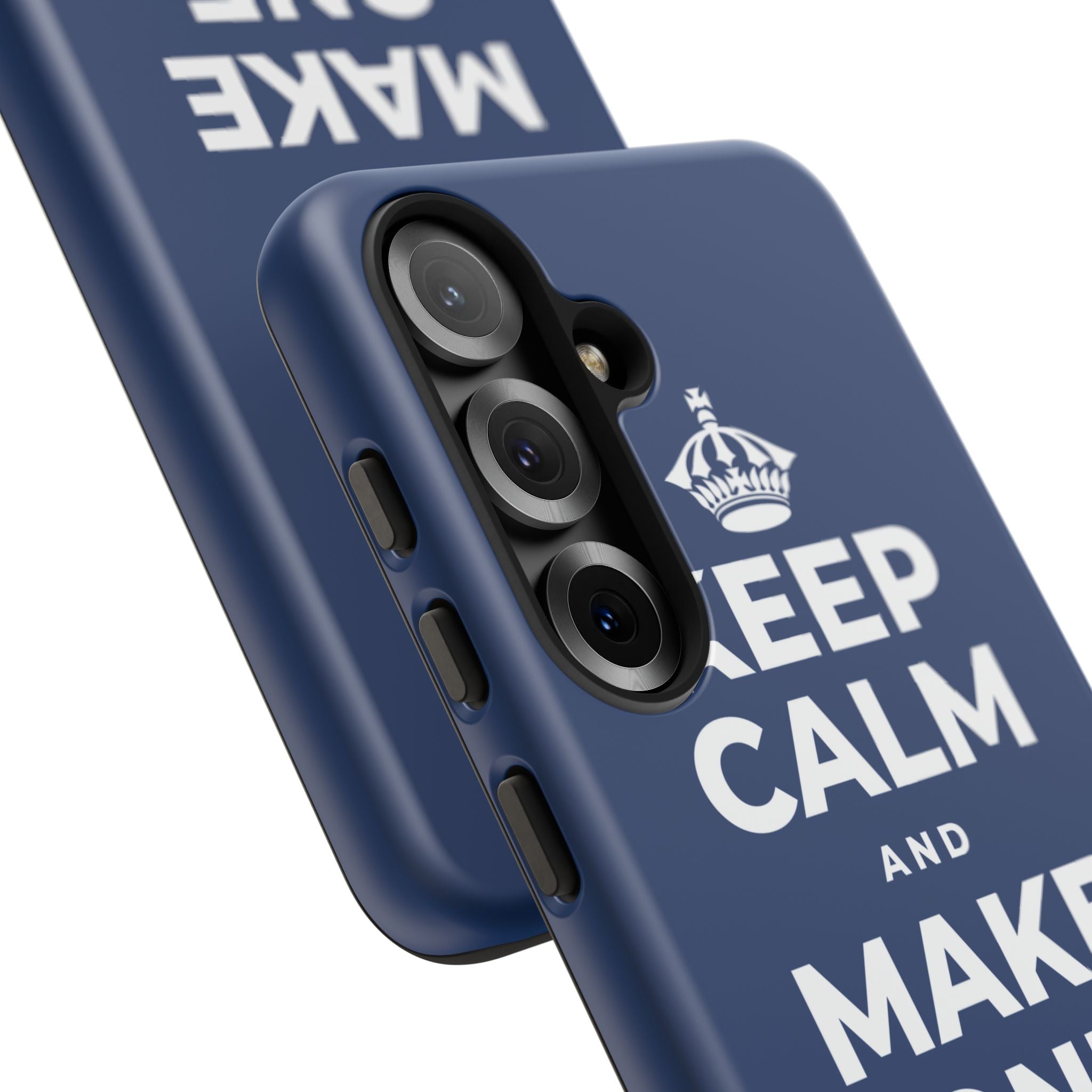 KEEP CALM AND MAKE ONE SMALL CHANGE Phone Case