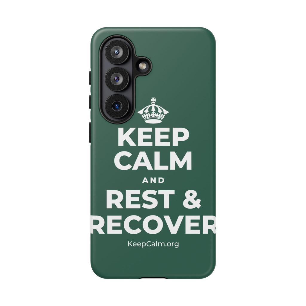 KEEP CALM AND REST & RECOVER Phone Case