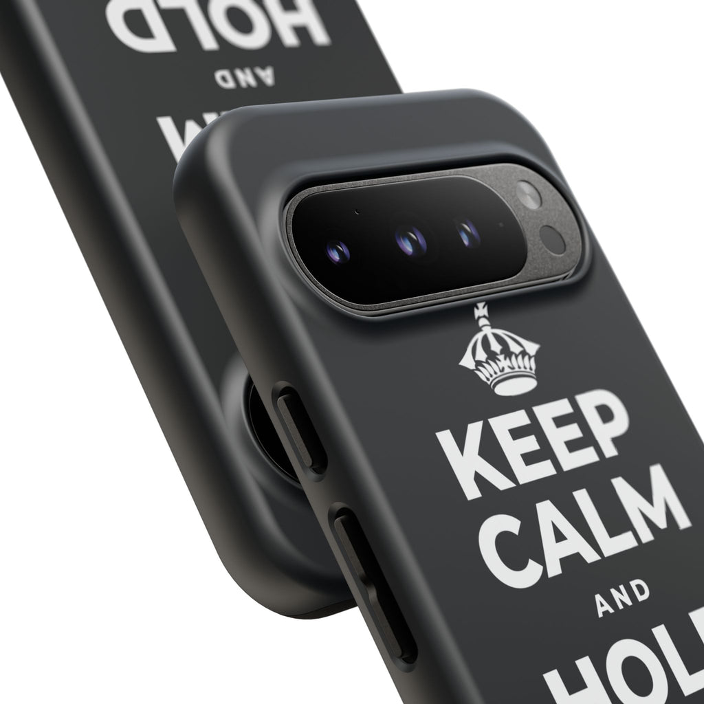 KEEP CALM AND HOLD SPACE FOR HOPE Phone Case (Dark)