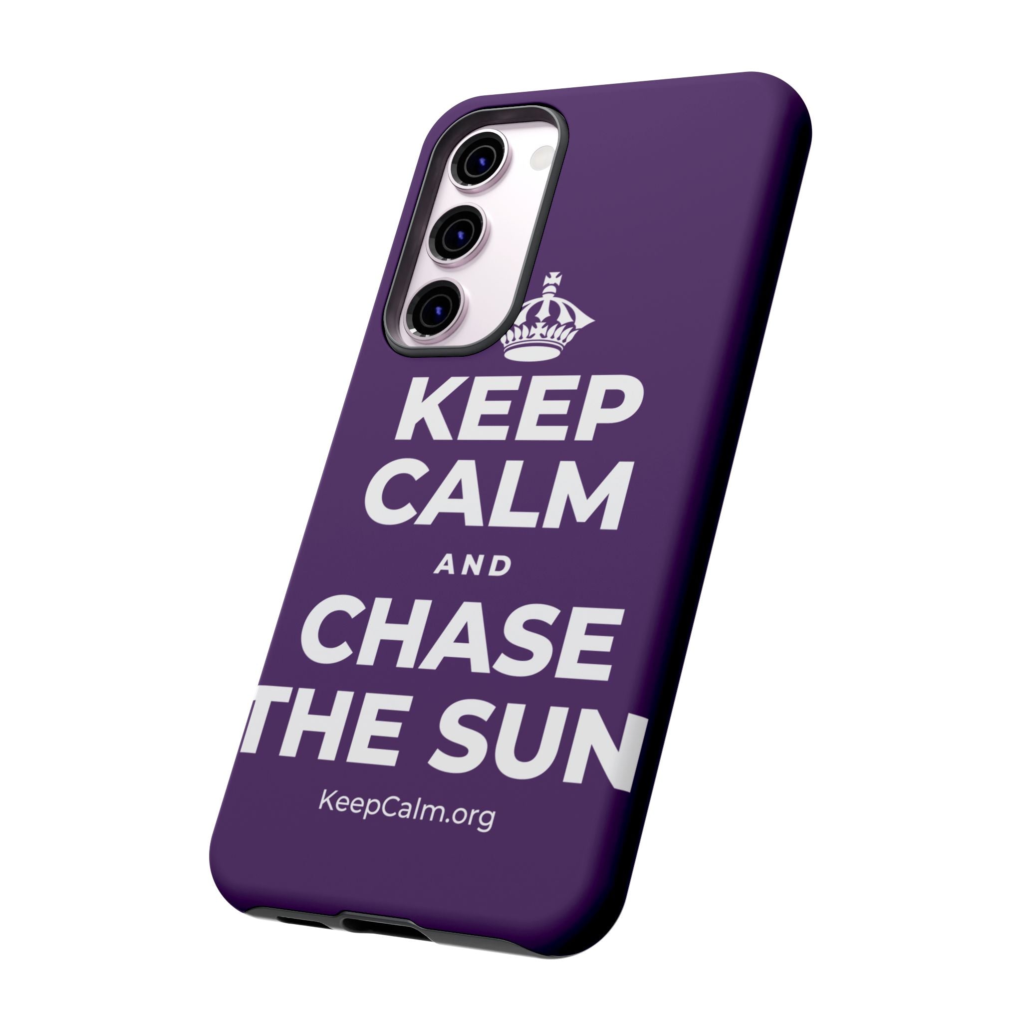 KEEP CALM AND CHASE THE SUN Phone Case