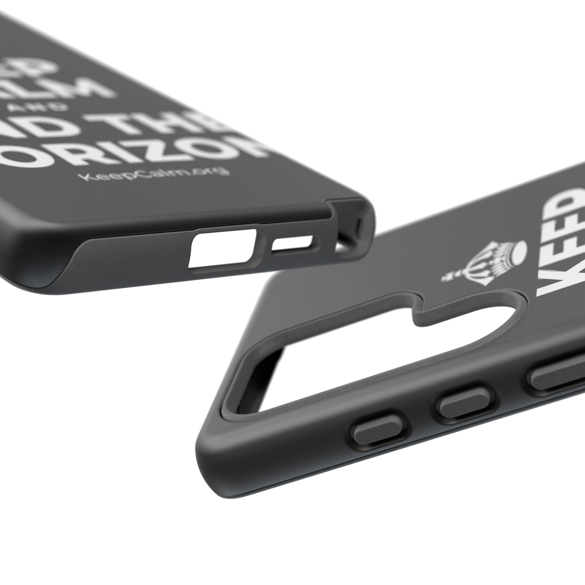 KEEP CALM AND FIND THE HORIZON Phone Case