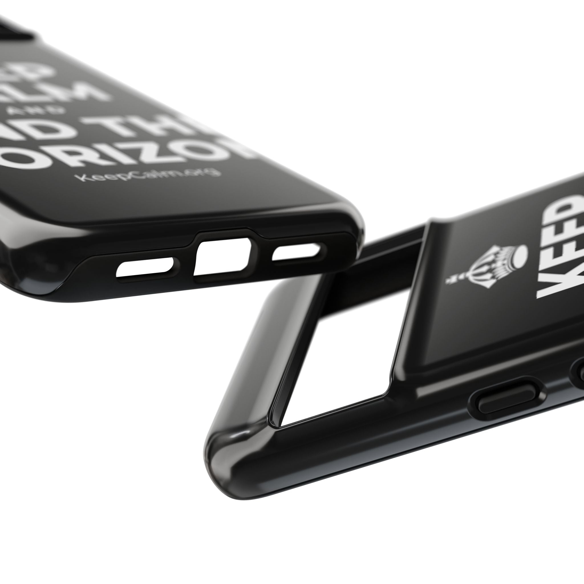 KEEP CALM AND FIND THE HORIZON Phone Case