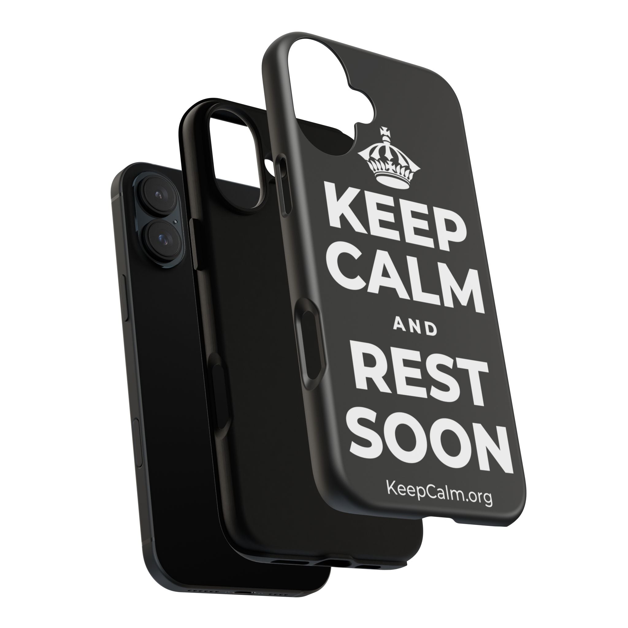 KEEP CALM AND REST SOON Phone Case