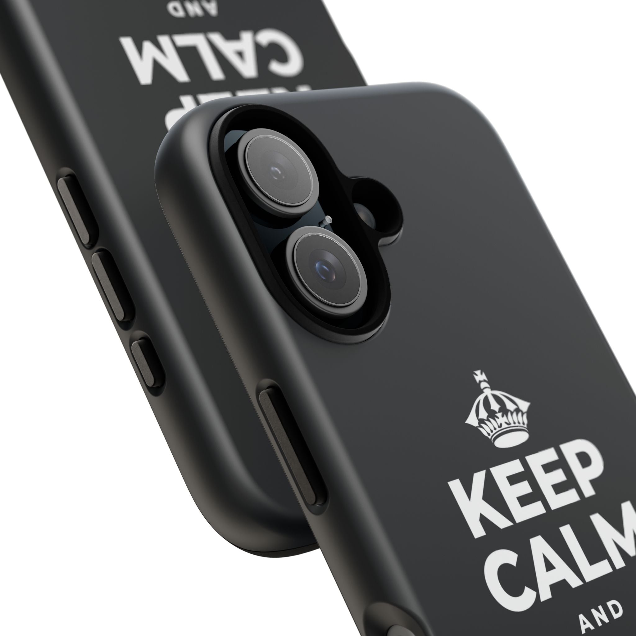 KEEP CALM AND UNCLENCH Phone Case (Dark)