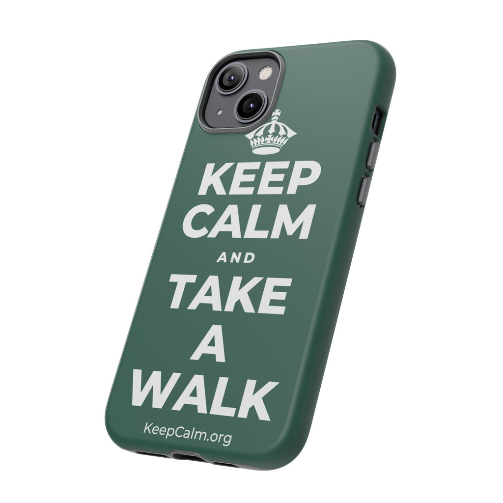 KEEP CALM AND TAKE A WALK Phone Case