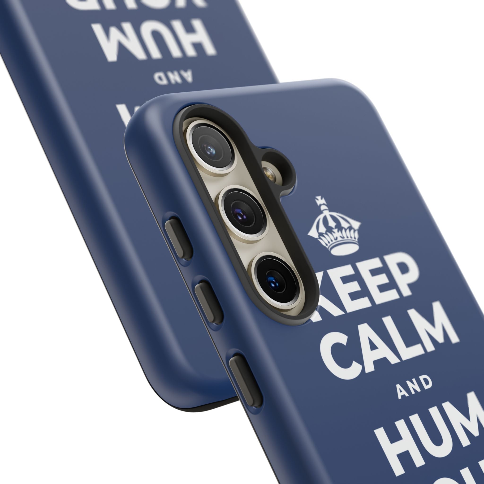 KEEP CALM AND HUM YOUR FAVORITE TUNE Phone Case