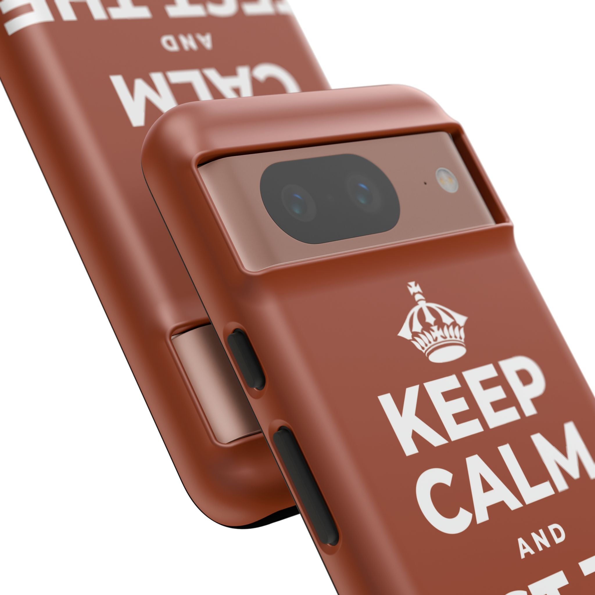 KEEP CALM AND TEST THE WATERS Phone Case