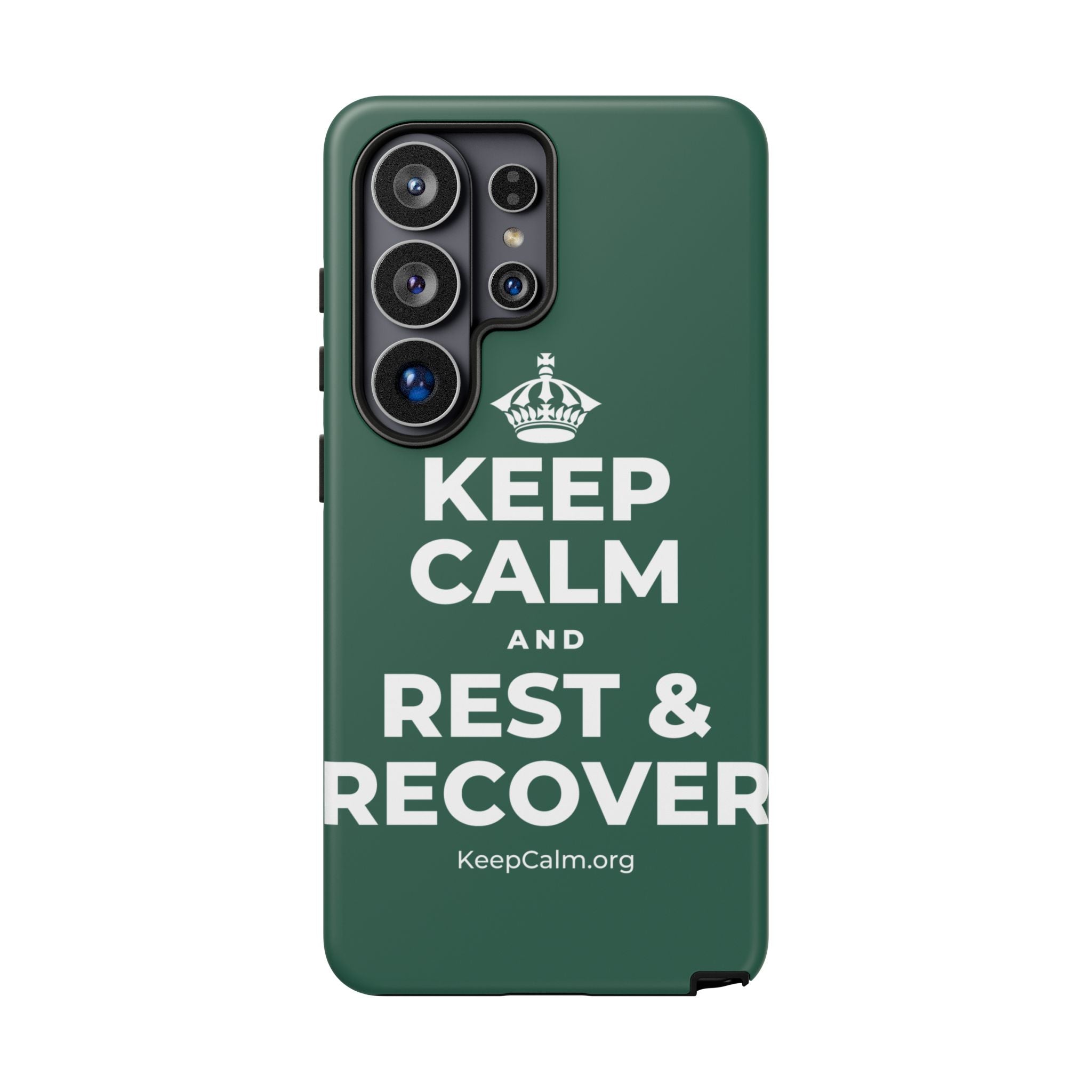 KEEP CALM AND REST & RECOVER Phone Case