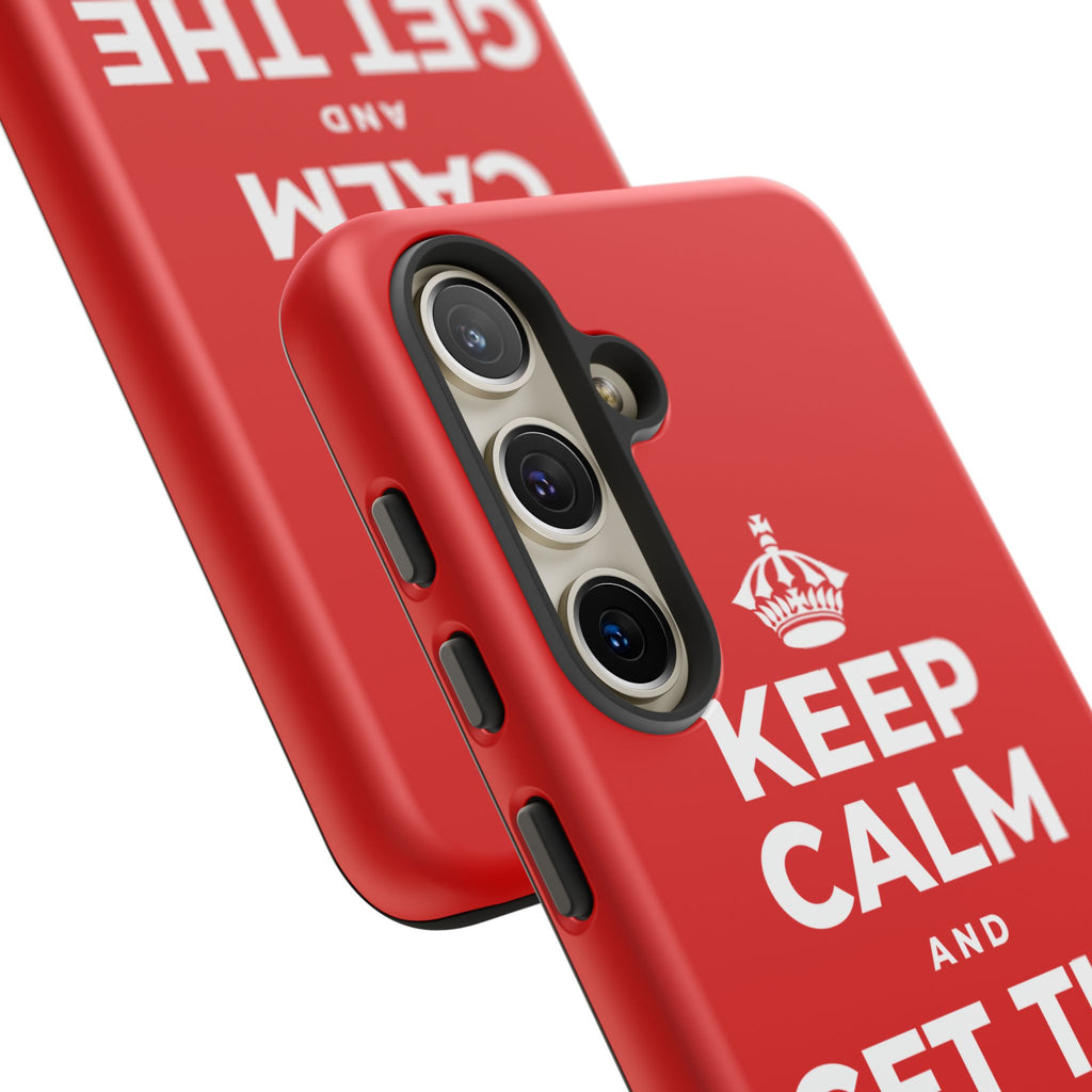 KEEP CALM AND GET THE PARTY STARTED Phone Case