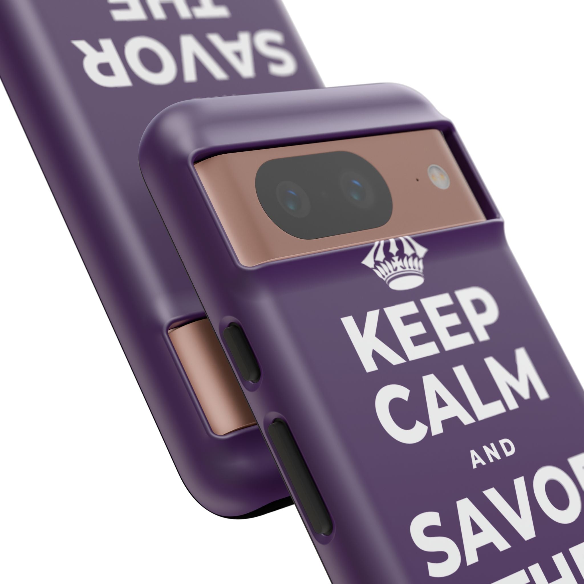 KEEP CALM AND SAVOR THE SMALL JOYS Phone Case