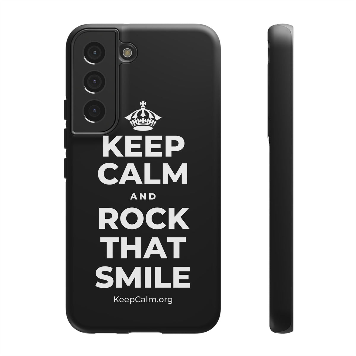 KEEP CALM AND ROCK THAT SMILE Phone Case