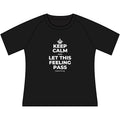 KEEP CALM AND LET THIS FEELING PASS Women's Raglan Tee
