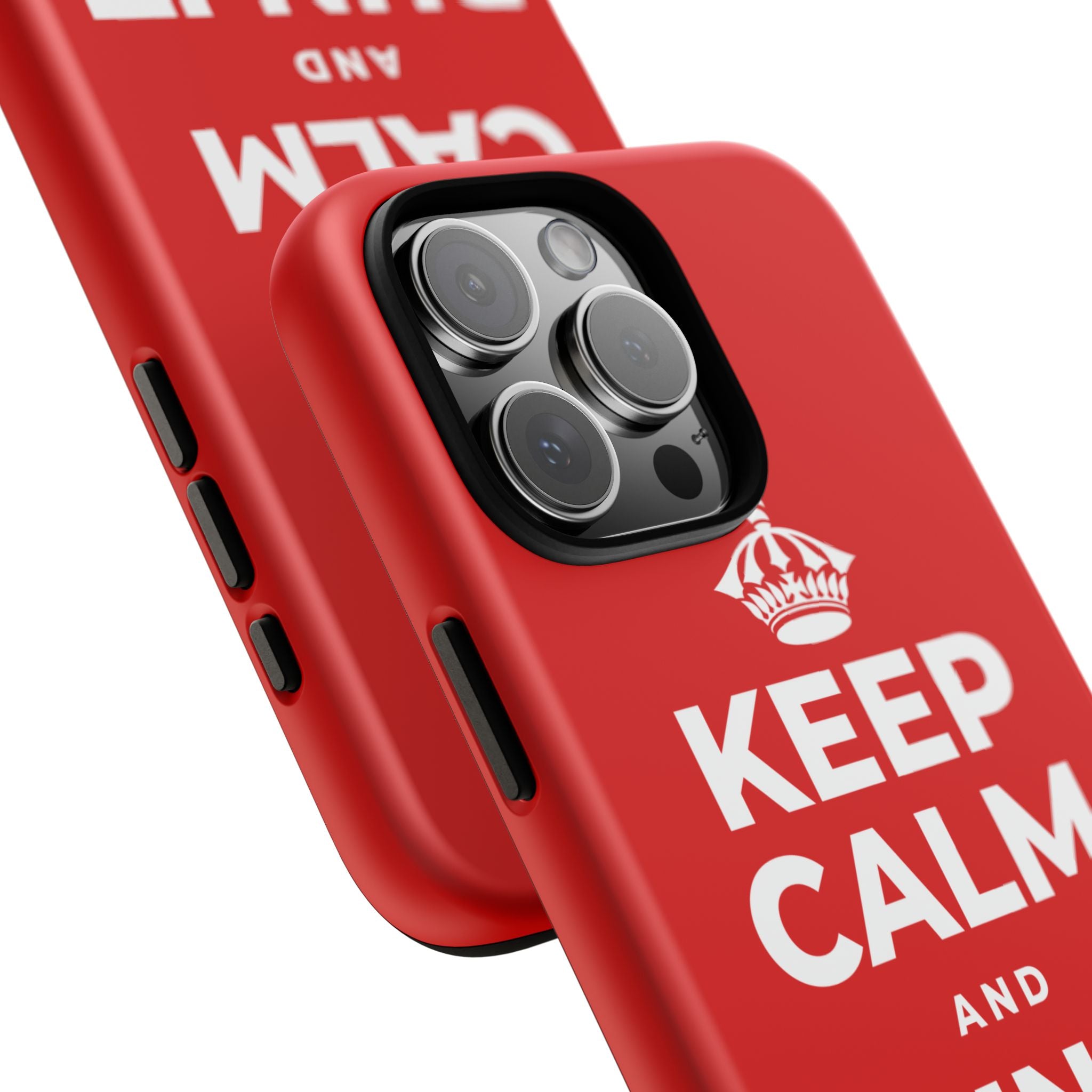 KEEP CALM AND RUN IT UP Phone Case