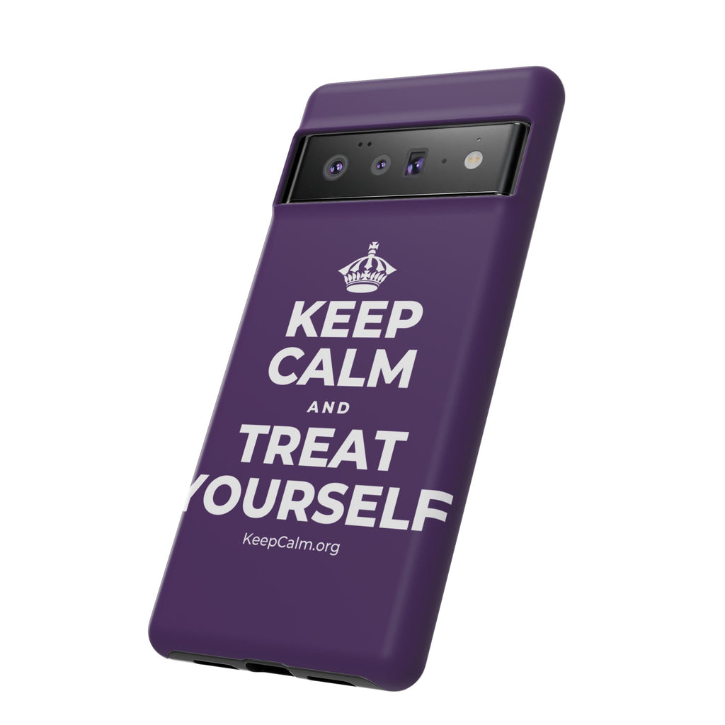 KEEP CALM AND TREAT YOURSELF Phone Case