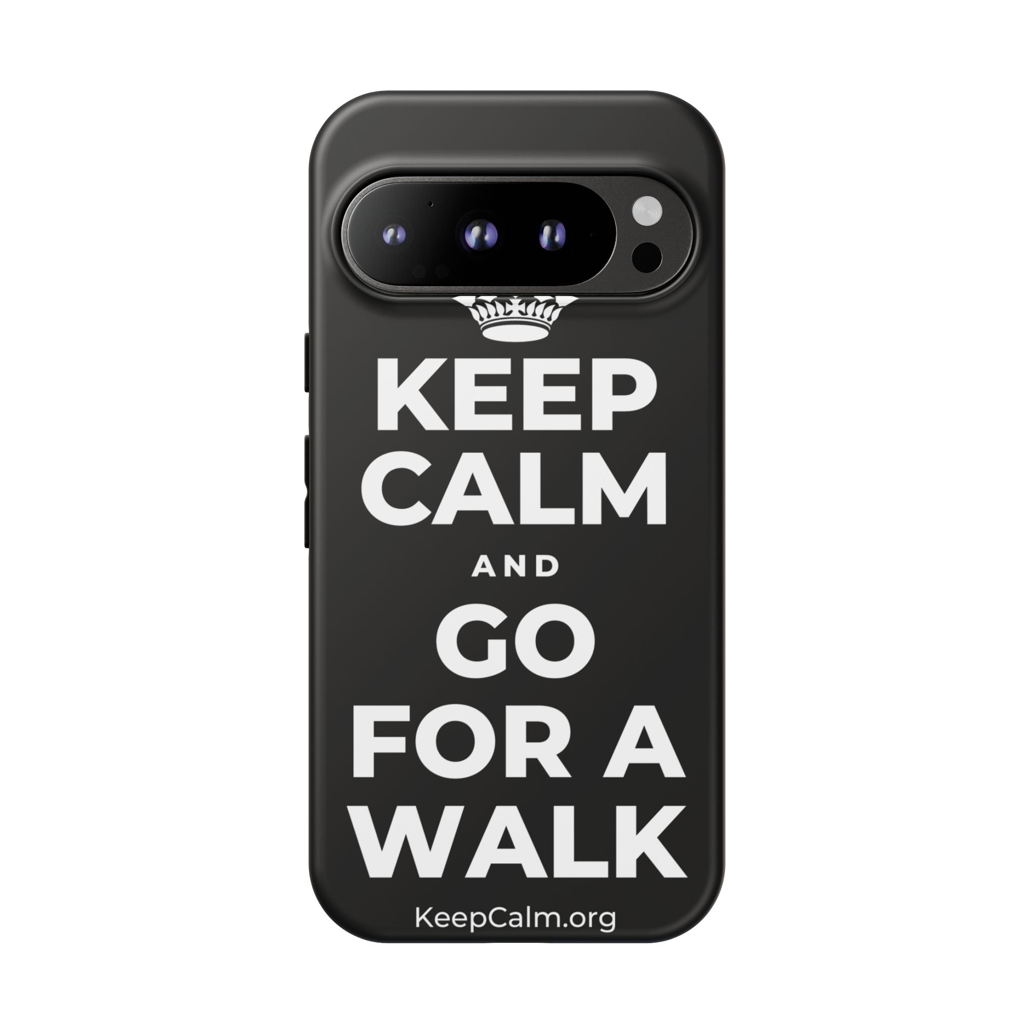 KEEP CALM AND GO FOR A WALK Phone Case