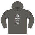 KEEP CALM AND GROW AT YOUR OWN PACE Organic Hoodie Tee