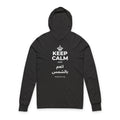 KEEP CALM AND انعم بالشمس Hooded Long Sleeve Tee