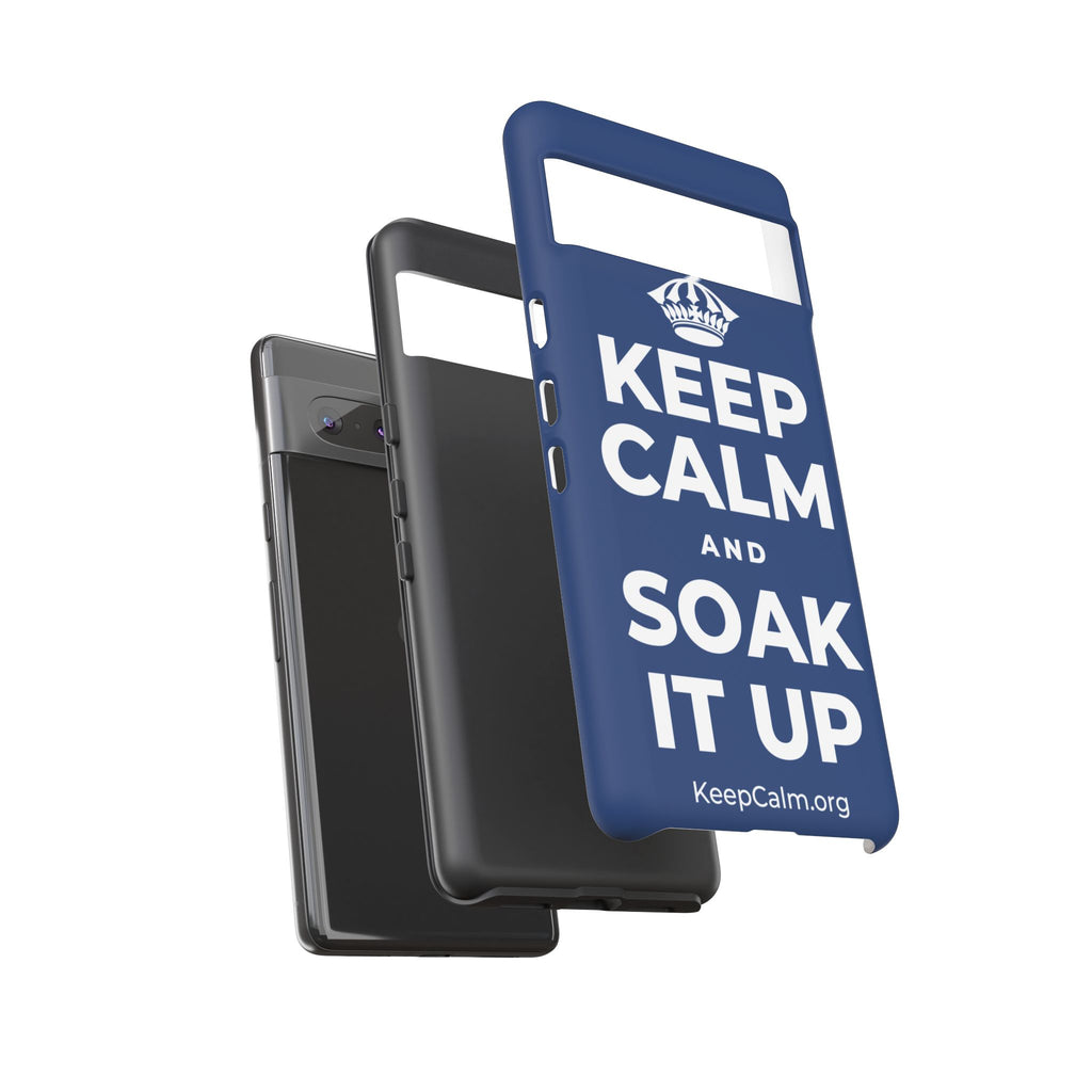 KEEP CALM AND SOAK IT UP Phone Case