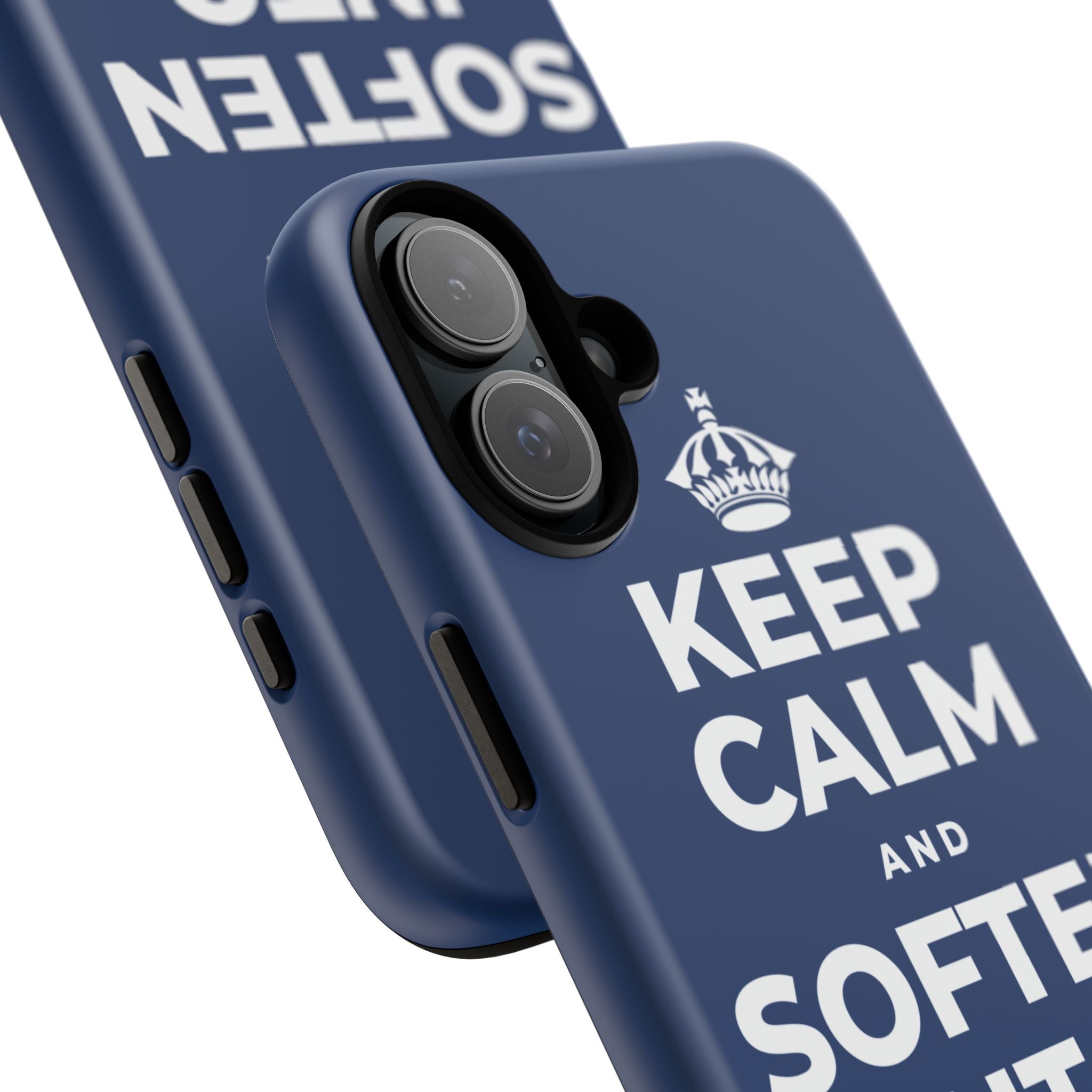 KEEP CALM AND SOFTEN INTO THE PILLOW Phone Case