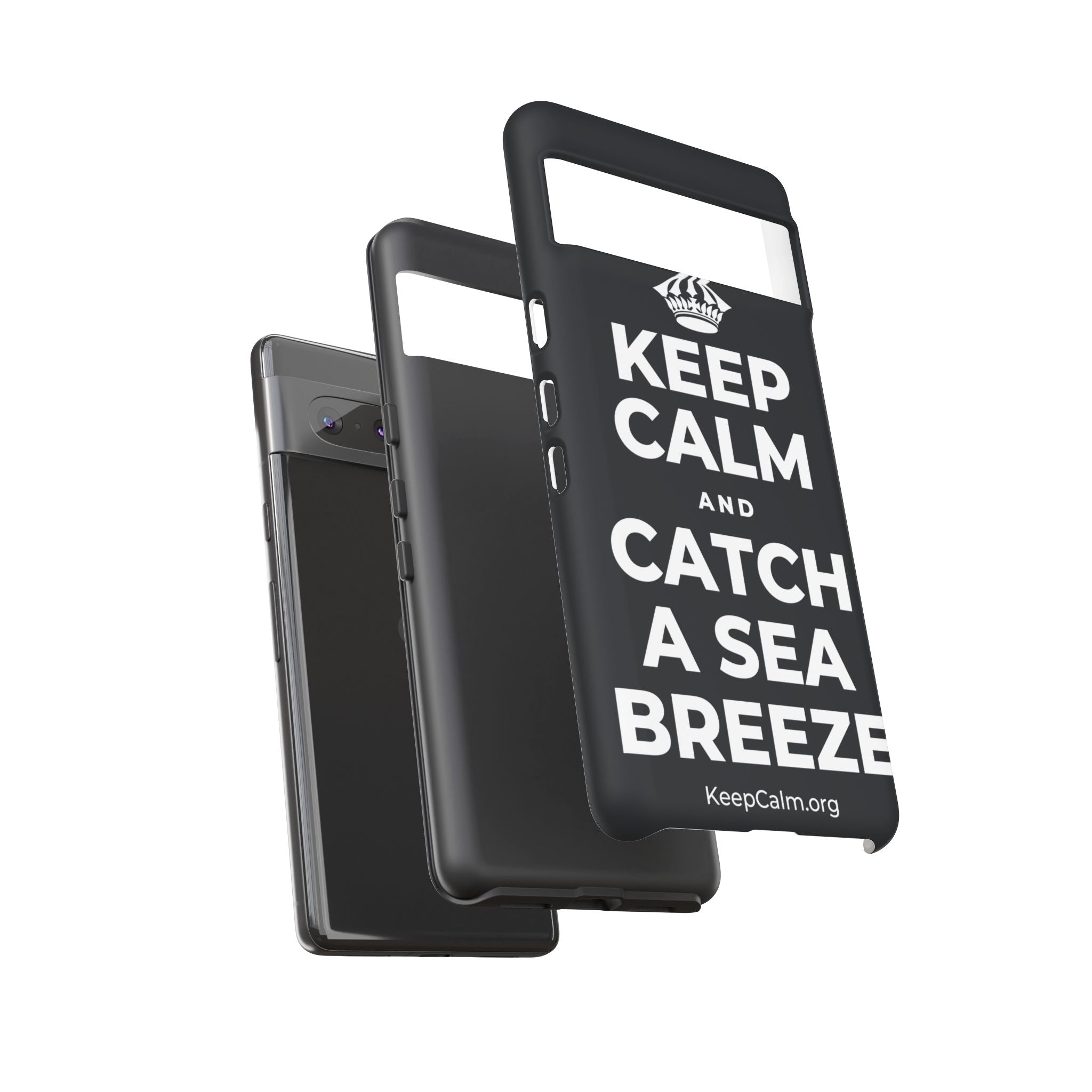 KEEP CALM AND CATCH A SEA BREEZE Phone Case (Dark)