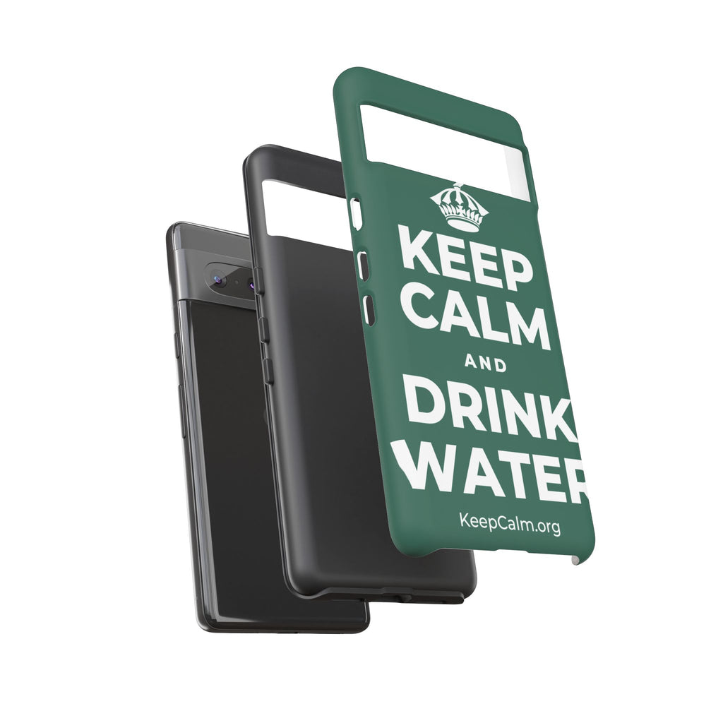 KEEP CALM AND DRINK WATER Phone Case