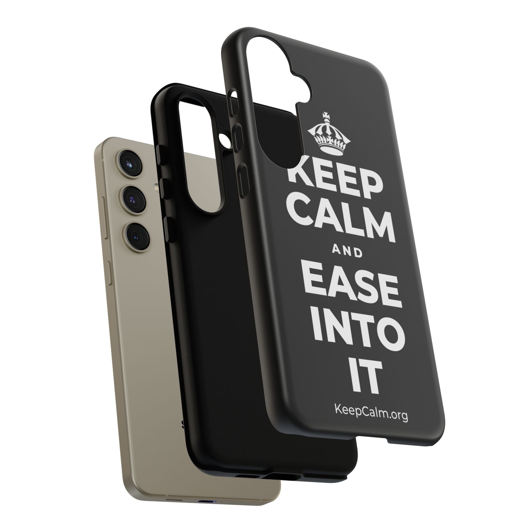 KEEP CALM AND EASE INTO IT Phone Case