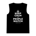KEEP CALM AND PEOPLE WATCH Tank Top