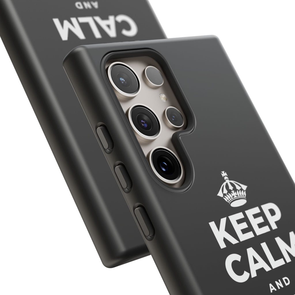 KEEP CALM AND UNCLENCH Phone Case