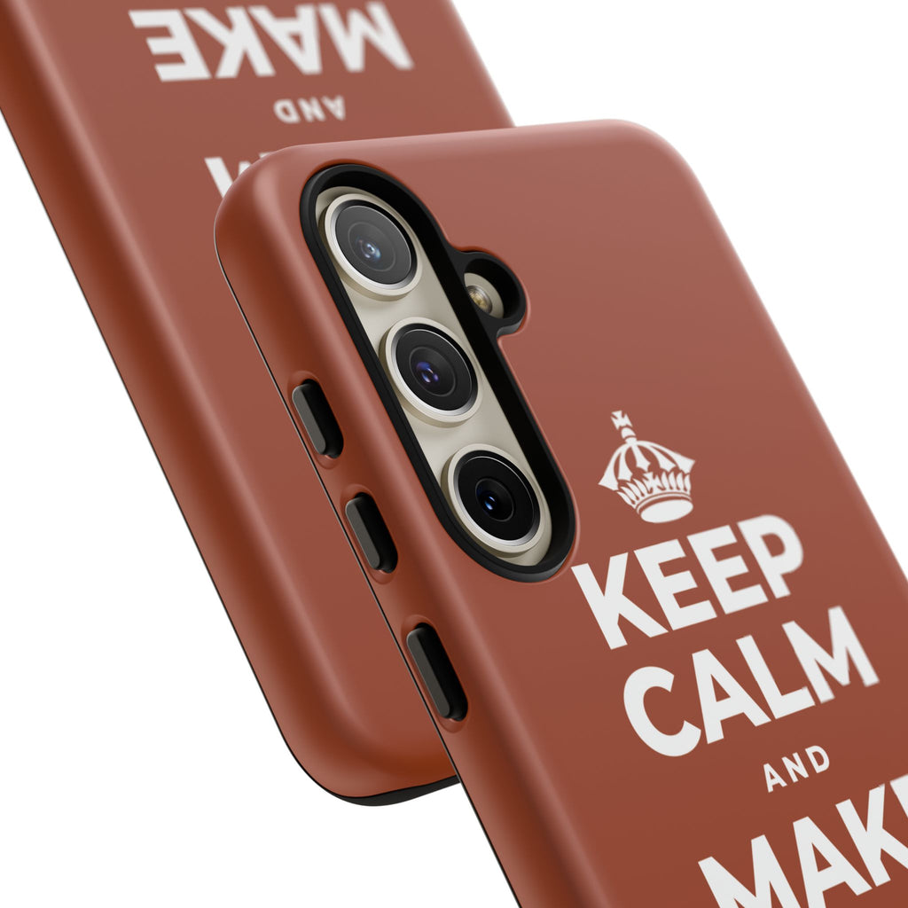 KEEP CALM AND MAKE YOUR MOVE Phone Case