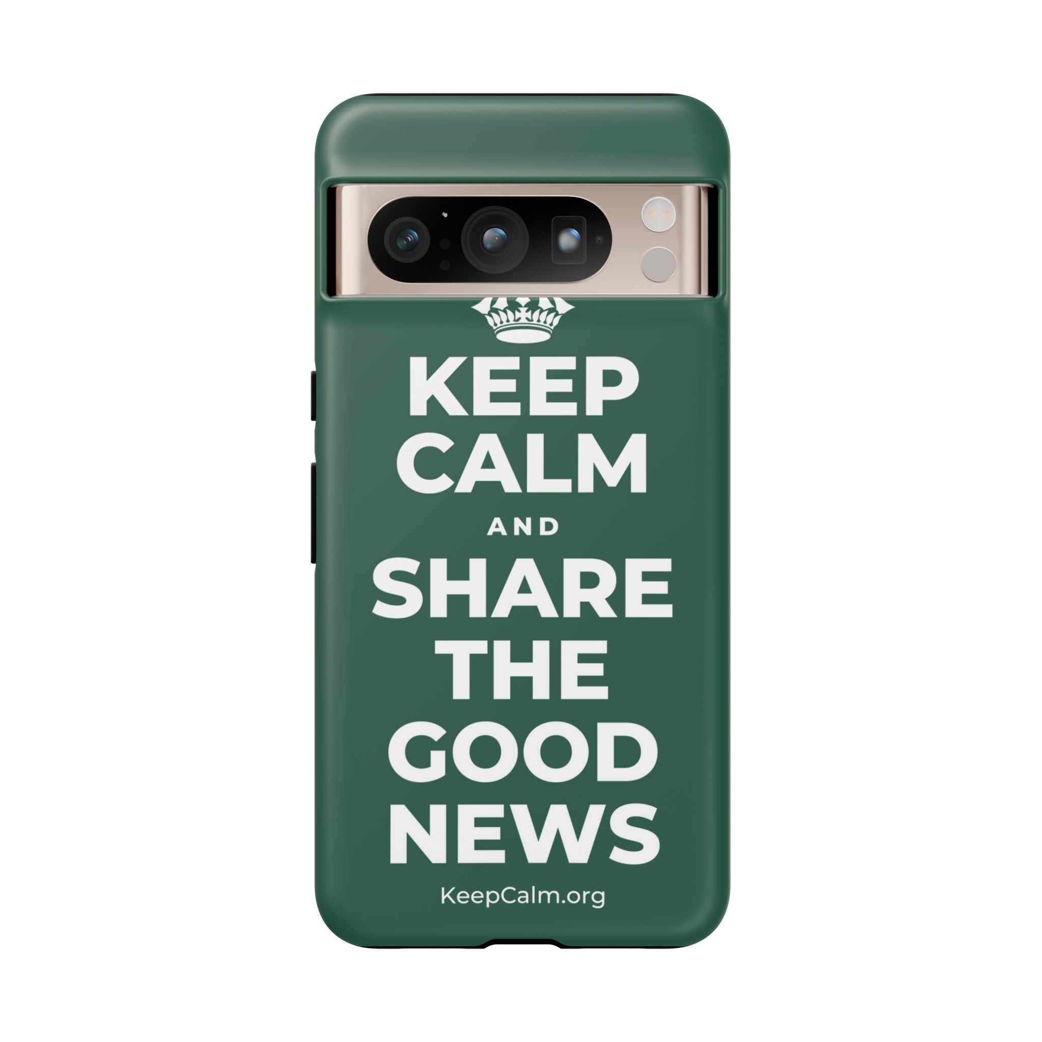 KEEP CALM AND SHARE THE GOOD NEWS Phone Case