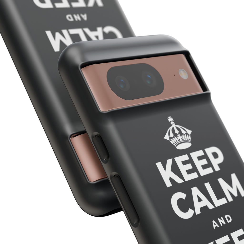 KEEP CALM AND KEEP WINNING Phone Case (Dark)