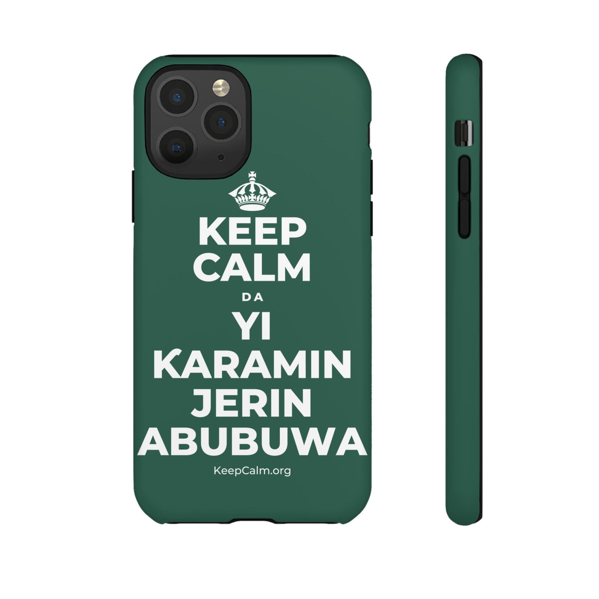 KEEP CALM DA YI ƘARAMIN JERIN ABUBUWA Phone Case