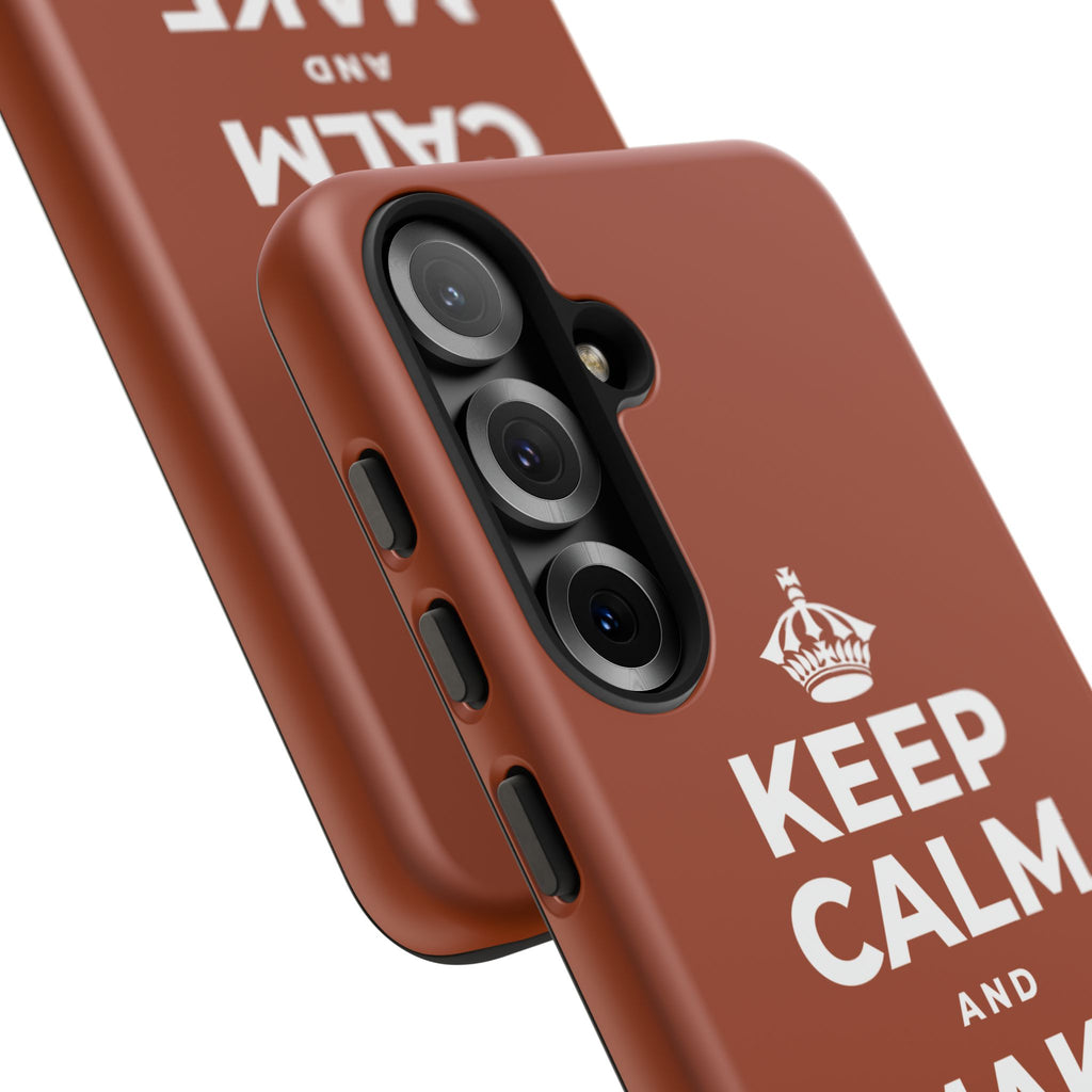 KEEP CALM AND MAKE MEMORIES Phone Case