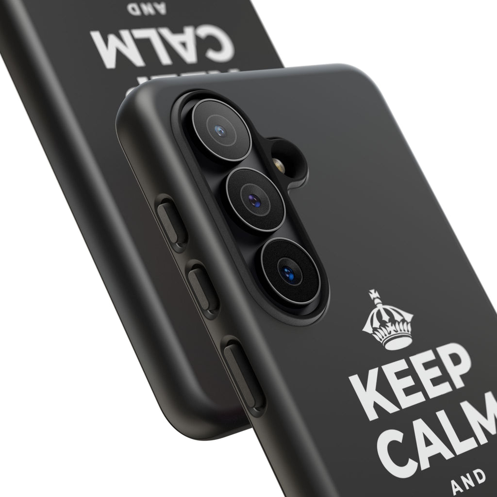 KEEP CALM AND UNCLENCH Phone Case