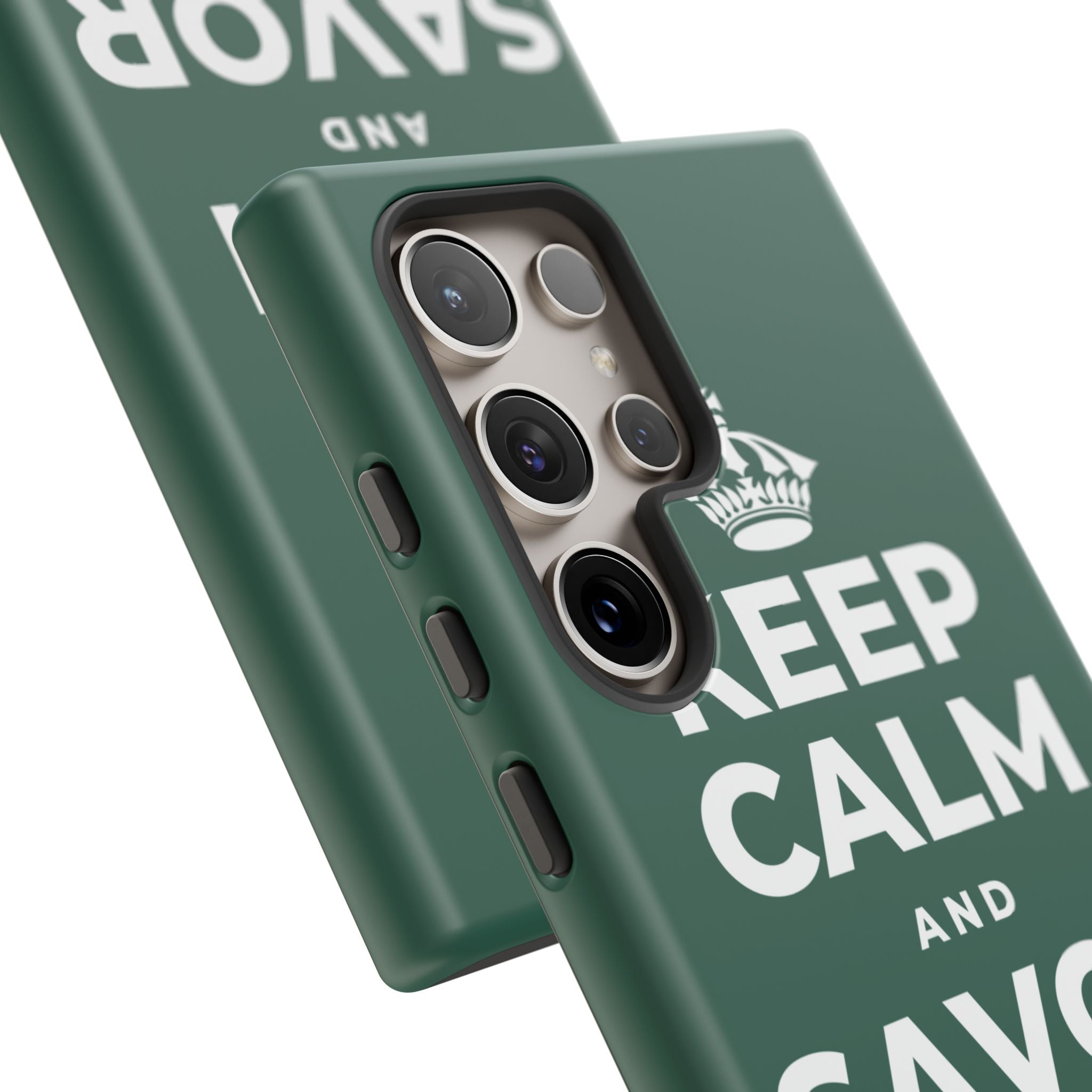 KEEP CALM AND SAVOR THE SIMPLE Phone Case