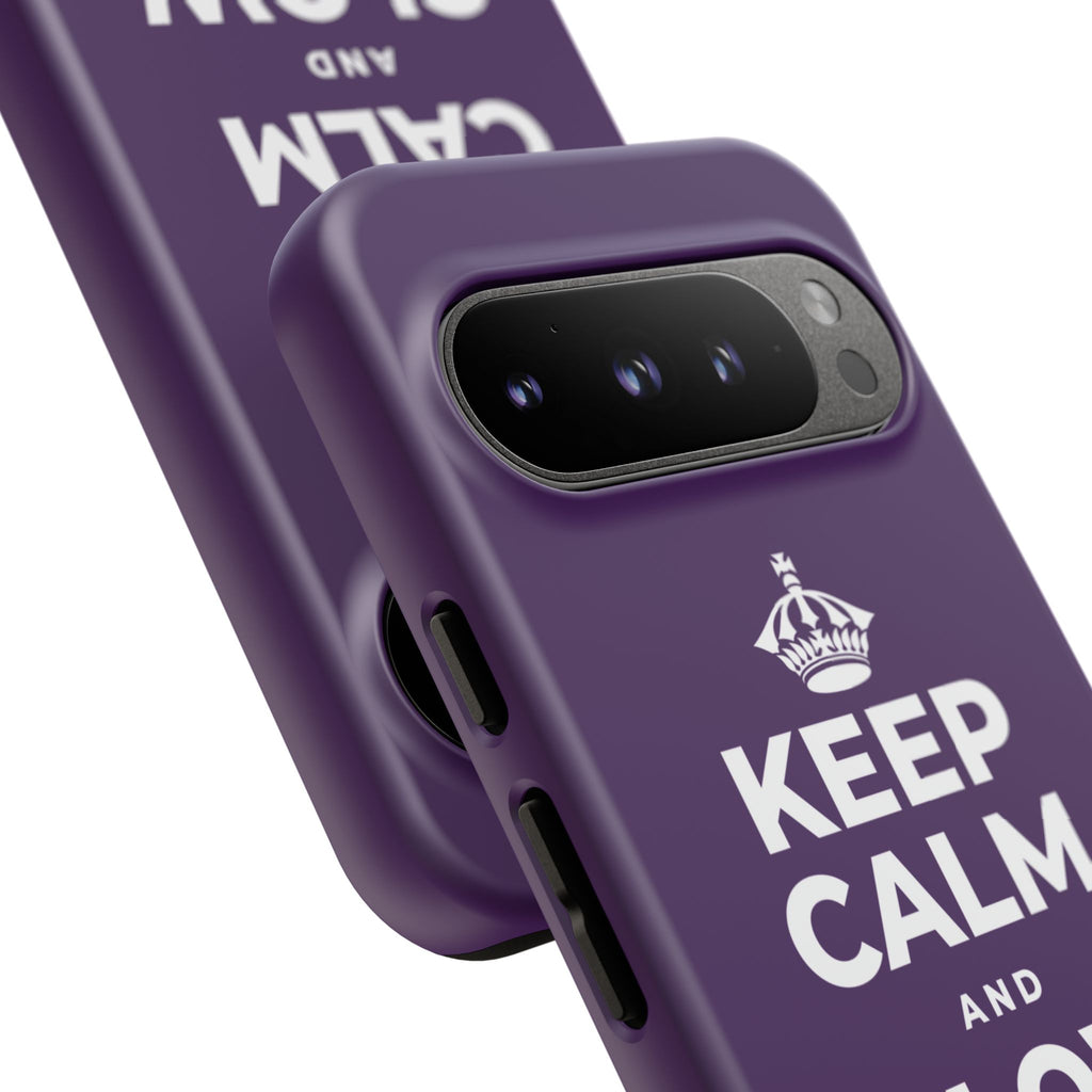 KEEP CALM AND GLOW TOGETHER Phone Case