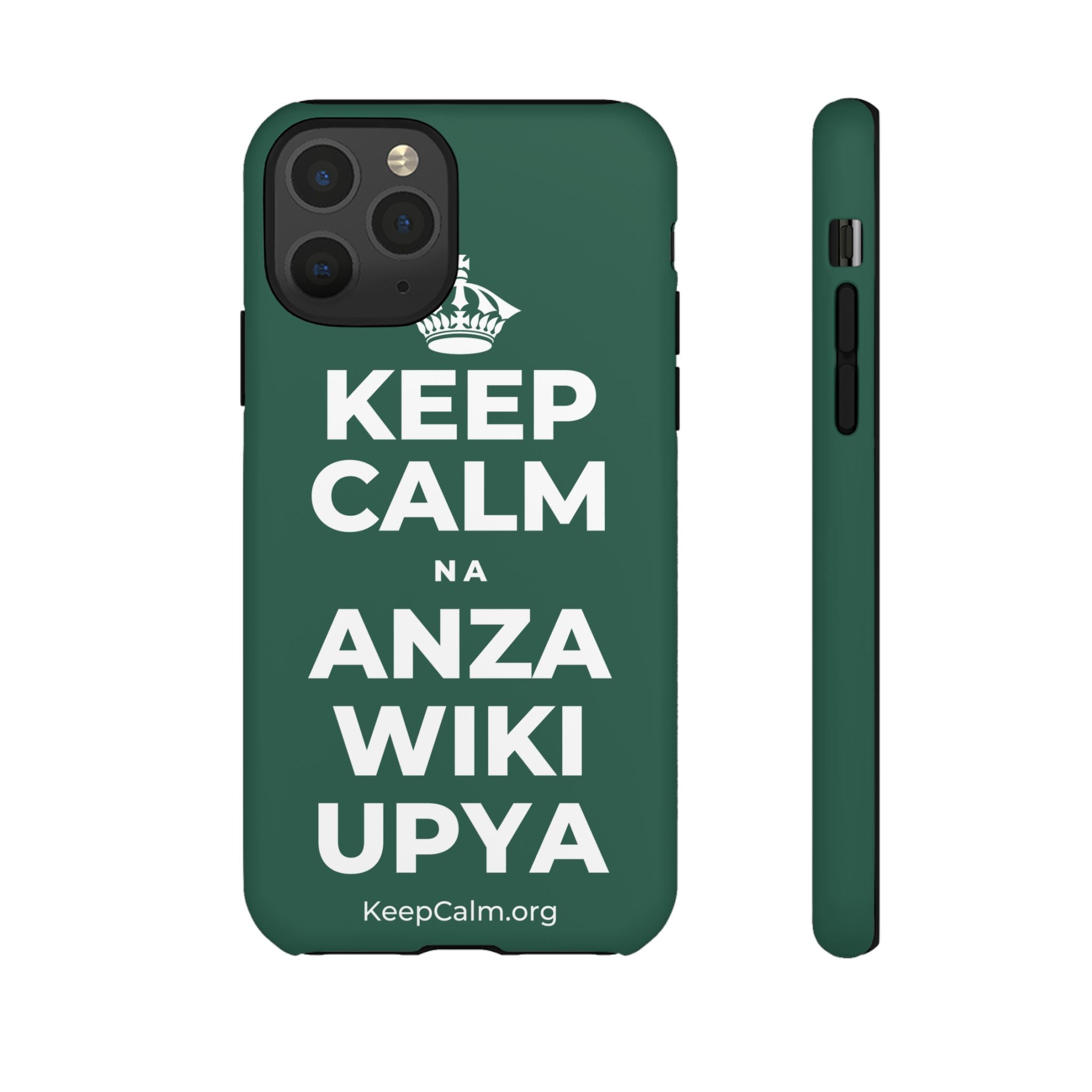 KEEP CALM NA ANZA WIKI UPYA Phone Case