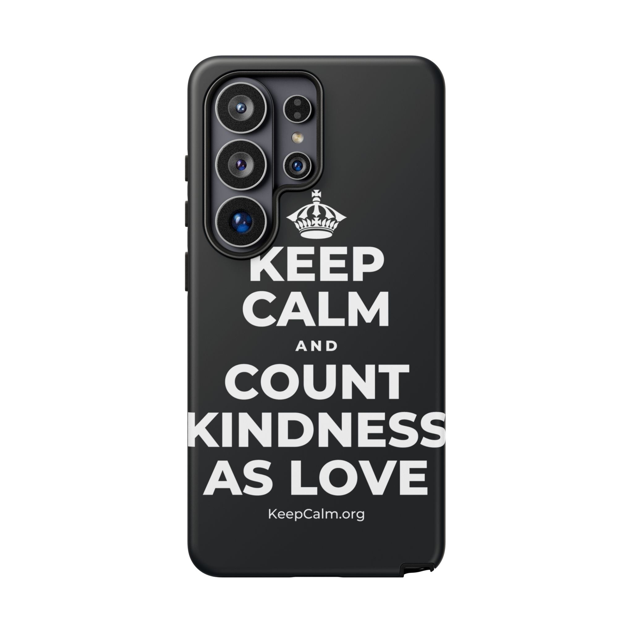 KEEP CALM AND COUNT KINDNESS AS LOVE Phone Case (Dark)