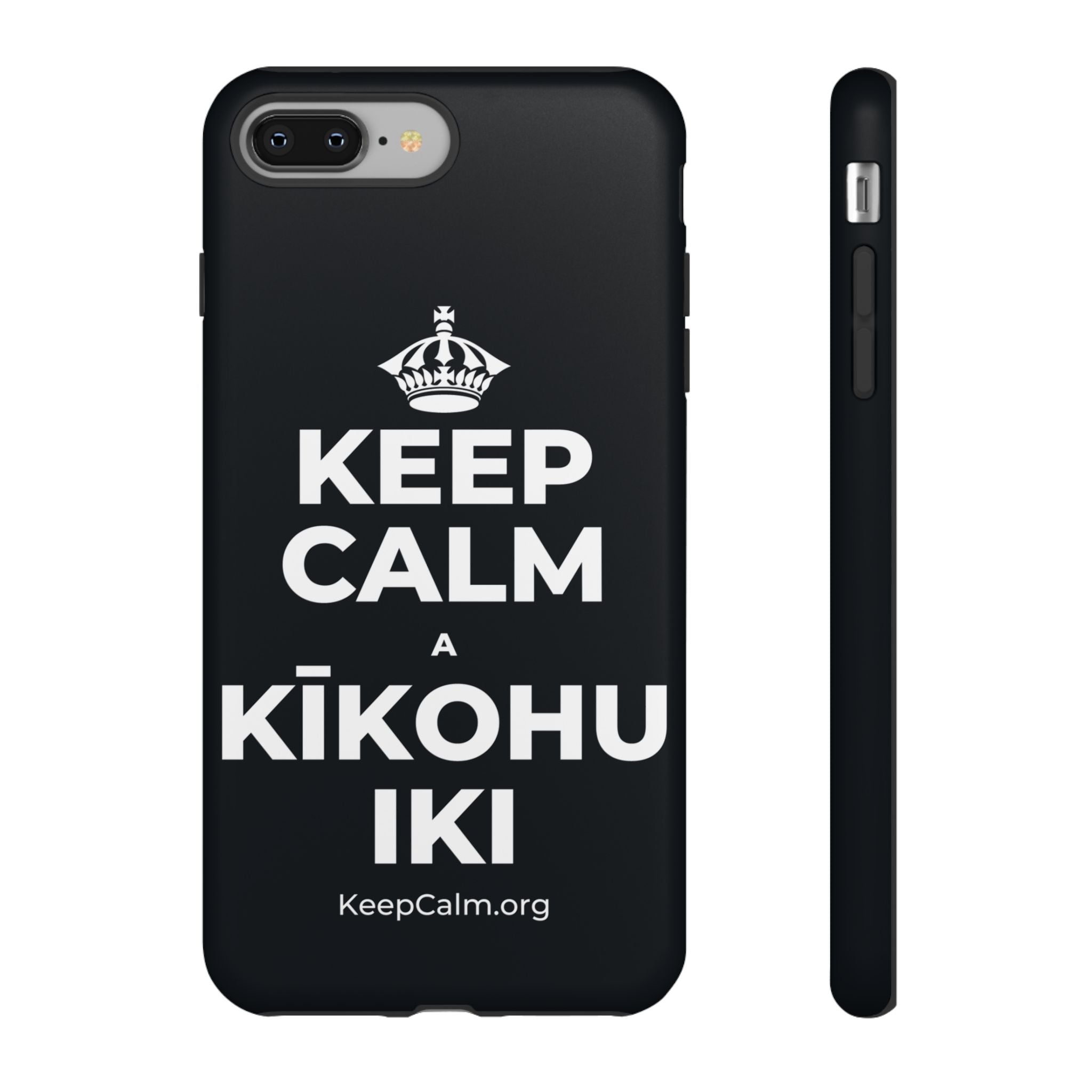 KEEP CALM A KĪKOHU IKI Phone Case (Dark)